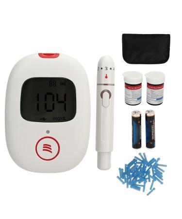 High-Precision Blood Sugar Measuring Device Set - 50 Test Strips & Lanzetten Easy to Use Ideal for Pregnant Women Fast & Portable - International Shipping Available - Buy Online on SooperMarket.com