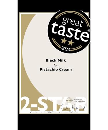 Black Milk Pistachio Cream Spread for Catering 3kg - Gluten Free - Single - Extra Large Tub - Buy Online on SooperMarket.com