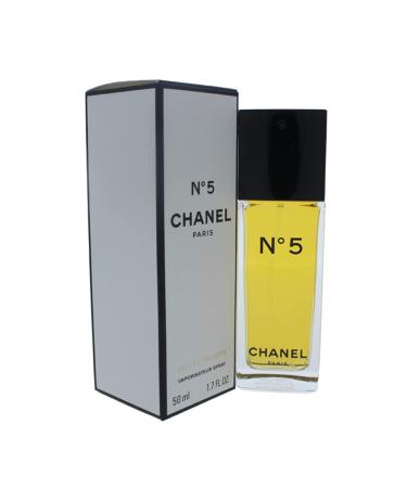 Chanel Chanel No.5 Women EDT Spray 1.7 oz 1.7 Fl Oz (Pack of 1)