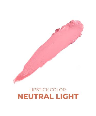 Beauty For Real Lip Revival Serum Lipstick - Hydrating Lightweight Neutral Light with Hyaluronic Acid & Mango Butter - Ideal for All Skin Types - Buy Online on SooperMarket.com