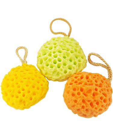 9 Pcs Honeycomb Bath Ball Set - Ultra Soft Shower Sponge for Luxurious Cleansing | International Shipping Available - Buy Online on SooperMarket.com