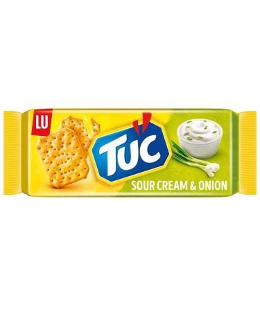 TUC Sour Cream & Onion Snacks - 18 x 100g Finely Salted Crunchy Treats | Buy Online Internationally - Buy Online on SooperMarket.com