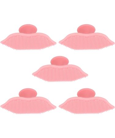 Silicone Exfoliating Lip Brushes with Sucking Cup Bendable Soft Lip Scrubbers Lip Cleaning Scrub Brush Tool - Buy Online on SooperMarket.com