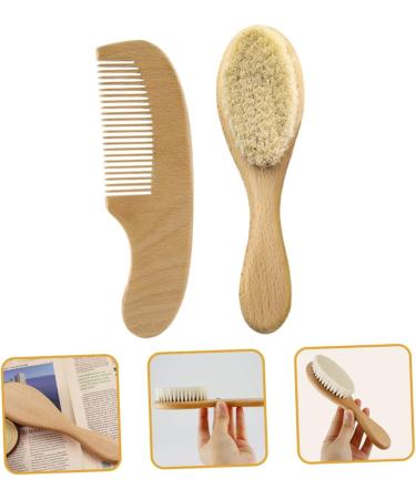 KOMBIUDA Baby Gift Set - Brush, Comb, Cap, and Cradle Kit for Newborns & Toddlers - Buy Online on SooperMarket.com