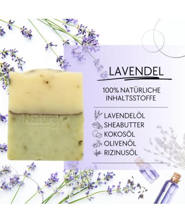 Natural Cilt Lavender Soap - 100% Natural Handmade No Harmful Ingredients Certified - All Skin Types - 100g Pack - Buy Online on SooperMarket.com