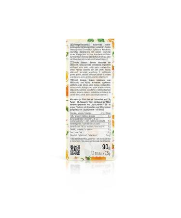Intick Sugar-Free Instant Drink - Orange Flavor | Vegan Low-Calorie Powder with Vitamin C | 12 x 1.5L Pack | International Shipping Available - Buy Online on SooperMarket.com