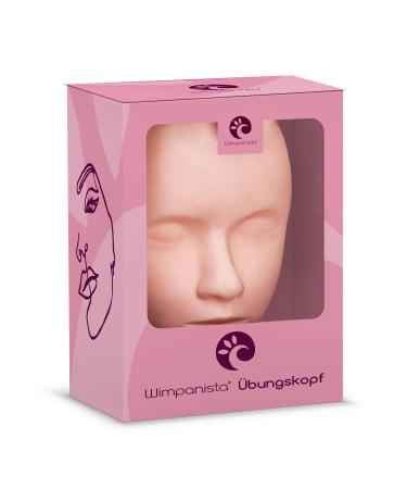 Wimpanista 3-Piece Eyelash Extension Practice Head Set | Ultimate Training & Education Tool for Professionals - Buy Online on SooperMarket.com