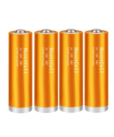 AA Batteries High Capacity 2500mAh Alkaline AA Battery 4 Count Pack 1.5V Double A Battery