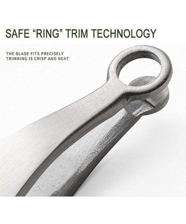 Dajidafu Nose Hair Trimming Tweezers Stainless Steel Nasal Hair Trimmer Grooming Scissor Eyebrow Trimmers Cleaning Tools - Buy Online on SooperMarket.com
