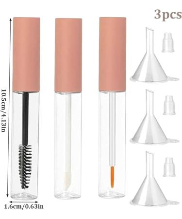 Empty Mascara Tube and Wand Clear Mascara Tube Mascara Containers Empty 3PCS 10ml Empty Lip Gloss Tubes Transparent Empty Eyeliner Tube with Rubber Inserts and Funnels for DIY Castor Oil Type 2 1 Set Type 2 - Buy Online on SooperMarket.com