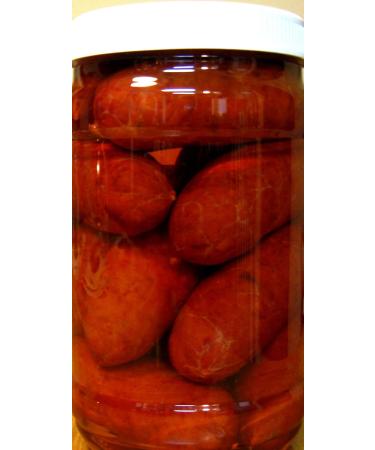 Reser's Hot Pickled Beef Polish Sausage Quart Jar - Authentic Flavor & Quality - Buy Online on SooperMarket.com