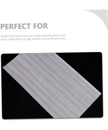Angoily 100 Sheets Pearl Cotton Highlighter Hair Dye Bubble Suit Hair Bleach Hair Color Supply Hair Tinting Strips Barber Supply Hair Paper Wraps Tools Mesh White Care Glossy Paper Foam 30x10cmx2pcs Whitex2pcs - Buy Online on SooperMarket.com
