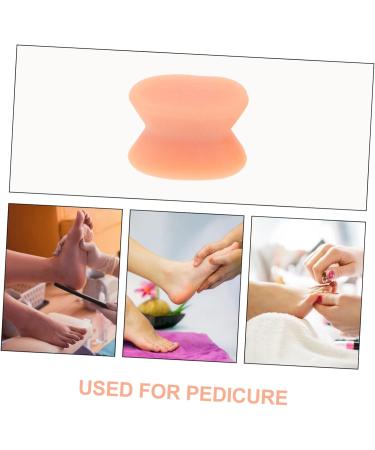 FOMIYES 8pcs Silicone Gel Toe Separator Pedicure Tools - Bunion Relief & Hammer Toe Straightener | Hallux Valgus Orthotics Divider - Buy Online on SooperMarket.com