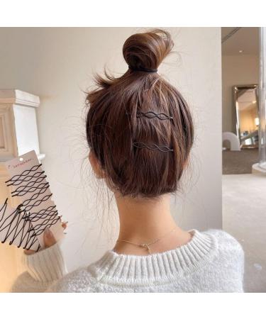 12pcs Vintage Black Bobby Pins Fashion BB Clip for Women and Girls - Buy Online on SooperMarket.com