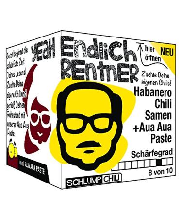 Schlump-Chili Finally retired - the funny gift idea for (un)retirement for men and women for retirement and pension!