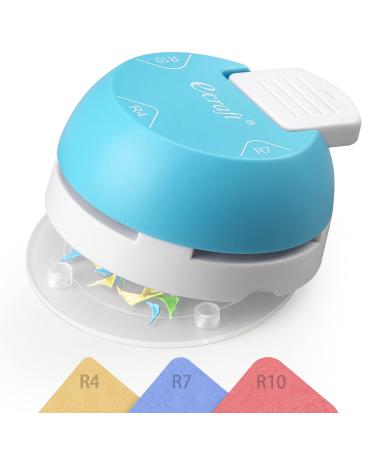 Ecraft Paper Corner Rounder Punch: 3 in 1 (R4mm R7mm R10mm) Corner Rounder Cutter for Paper  Laminate  Photo DIY Projects  Card Making and Scrapbooking