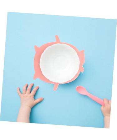Hohopeti Suction Cup Mat - Kids Placemat for Toddlers and Babies - Pink 11.5X10.5cm - Buy Online on SooperMarket.com