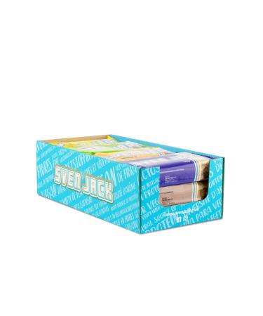 Sven Jack (Energy Cake) Fix Box A - Original fitness bar with different varieties for trying - the OATTMEAL SATTMACHER - 12x 125g (1.5kg) Fixbox 125 g (12 pack)