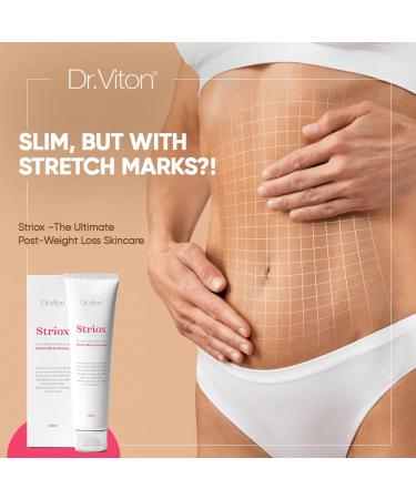 STRIOX Advanced Stretch Marks Cream 4.23 Fl. Oz - Reduce & Prevent Stretch Marks | Buy Internationally - Buy Online on SooperMarket.com