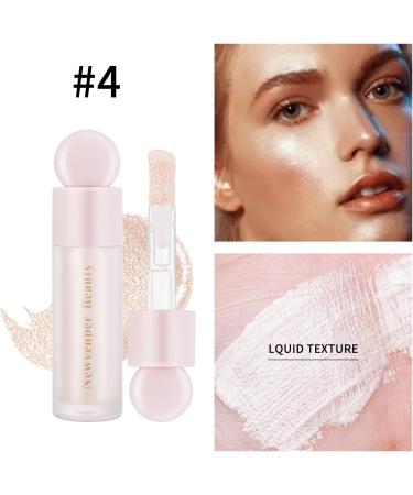 Shimmering Face Illuminator & Brush Set | Long Lasting, Lightweight & Smudge Proof Highlighter | Waterproof Luminizer for Natural Glow | #04 004 Highlighter 10.00 ml - Buy Online on SooperMarket.com