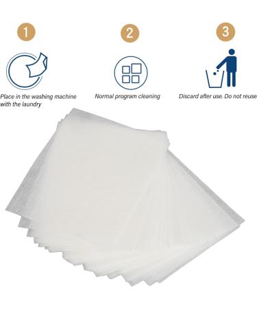 Laundry Sheets 100pcs Keep Clothes Original Colors Prevent Color Runs Fast Absorbtion Sheets for Home School or Apartment - Buy Online on SooperMarket.com