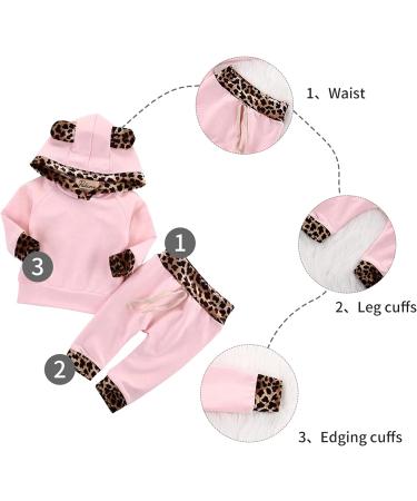 TMEOG Baby Hooded Sweatshirt and Pants Set - Pink, 6-12 Months - Buy Online on SooperMarket.com