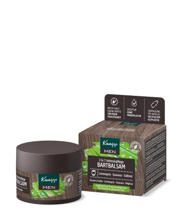 MEN 2 in 1 intensive care beard balm lemongrass guarana and liquorice men's care