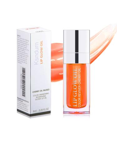 Ksndurn Plumping Lip Oil Orange