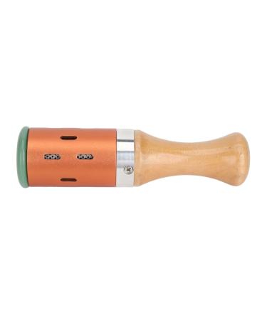 Moxibusion massage roller facial mopy sticks double holes Jadeestein-Moxa-Stab-Stab holder head healing mogus rod with material cover for relief from abdominal eye and