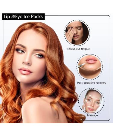 Reusable Gel Eye Ice Pack - Hot & Cold Treatment for Eye Strain, Puffy Eyes, Dark Circles & Fine Lines - Eye Recovery Mask - Buy Online on SooperMarket.com