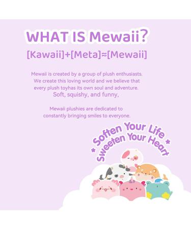 Mewaii 8'' Black Devil Axolotl Mushroom Plushie Stuffed Animal Pillow Toy - Buy Online on SooperMarket.com