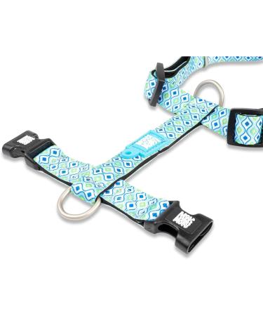 Max & Molly H-Harness - Retro Blue | Premium Comfort & Style for Pets | International Shipping Available - Buy Online on SooperMarket.com