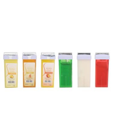 High Efficiency Hair Removal Wax Roller - Safe Depilatory Wax 6 Pack for Strong Viscosity & Smooth Arms | International Shipping Available - Buy Online on SooperMarket.com