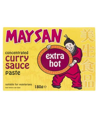 Maysan Extra Hot Curry Sauce Paste Concentrated 180g