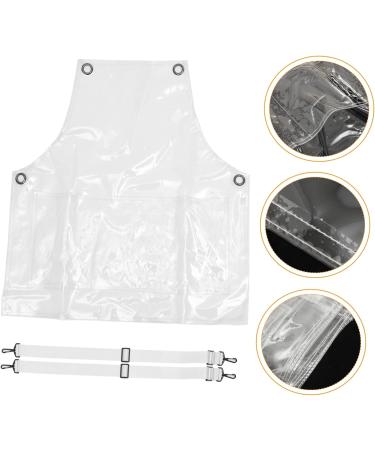 BELLIFFY Barber Apron Hair Apron Stylist Apron Hair Cutting Apron Clear Aprons for Hair Stylist Apron for Hair Stylist Salon Aprons for Hair Stylist Hairdresser Apron Adjustable Apron - Buy Online on SooperMarket.com