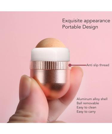 Oil Absorbing Roller Oil Absorbing Volcanic Roller Face Roller Oil Control Facial Roller for Oily Skin Face Makeup Reusable Suitable for Traveling At Home or Going Conduct - Buy Online on SooperMarket.com