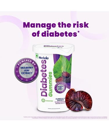LLK Gummies with Clinically Tested Mulberry Leaf Extract - Diabetes Risk Management - Sugar-Free & Vegetarian - No Preservatives - Buy Online on SooperMarket.com