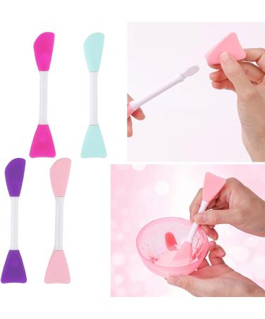 Double-Ended Silicone Face Mask Brush Face Applicator Brush For Facial Clean Brush Pore Cleaner Brush Cosmetic Beauty To Blue - Buy Online on SooperMarket.com