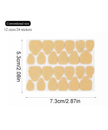Nail Adhesive Tabs - (1 Sheet) Adhesive Jelly Sticky Tabs Super Strong Nail Glue Tabs Double Sided Nail Glue Press on Nail Stickers for Manicure - Buy Online on SooperMarket.com