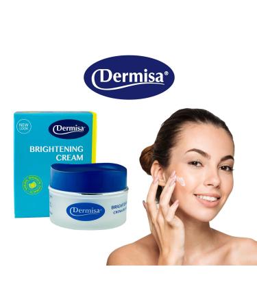 Dermisa Brightening Cream with 4 Natural Botanical Extracts for Skin Brightening and Hydration - Kojic Acid, Licorice, Arbutin, AMLA - 1.5 OZ, Pack of 1 - Buy Online on SooperMarket.com