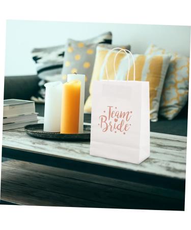 6pcs Wedding Bridesmaid Gift Bag Wedding Party Favor Bags Items for Wedding Welcome Bags Bridal Shower Bags Groomsmen Bags Bride Gift Bag Hen Party Bag Bridesmaid Bag Props Paper - Buy Online on SooperMarket.com