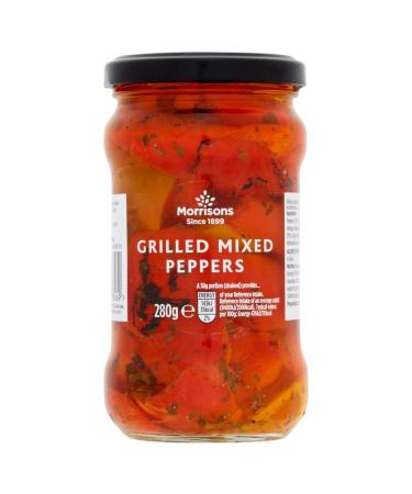 Morrisons Grilled Mixed Peppers 280 g x 6