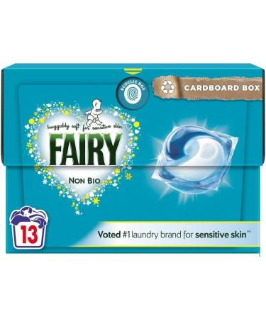 Fairy Laundry Washing Pack for Sensitive Skin: Fresh Fabric Conditioner 26w 858ml + In-wash Scent Booster Beads Almond Milk & Manuka Honey 176gr + Non Bio Pods Capsules 13Pods - Buy Online on SooperMarket.com