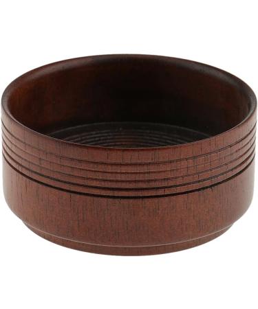 Men's Retro Wooden Shaving Mug 3 Piece Set | Vintage Style Grooming Accessories for Men - Buy Online on SooperMarket.com