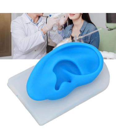 Silicone Soft Ear Model for Earrings Display with Stand - Practice Tool for Studs & Teaching - Realistic Imitation Ear - Buy Online on SooperMarket.com