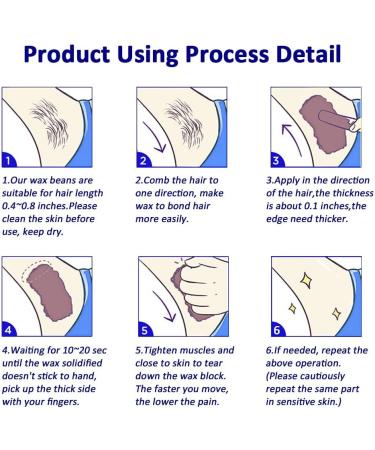 Wax Heater Waxing Kit - Professional Hair Removal Set with Warmer, 6 Hot Wax Beans, 10 Wax Spatulas - 600g Pack - Buy Online on SooperMarket.com