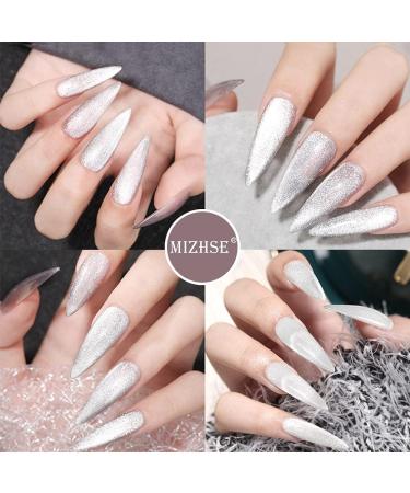 MIZHSE 10ml Universal Cat Eye Gel Nail Polish Silver Soak Off UV/LED Gel Smoothie Wide Nail Polish Gel Magnetic Gel Nail Polish with Magnet BSKMY005 - Buy Online on SooperMarket.com