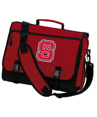 Broad Bay NC State Wolfpack Laptop Bag NC State Messenger Bag or Computer Bag