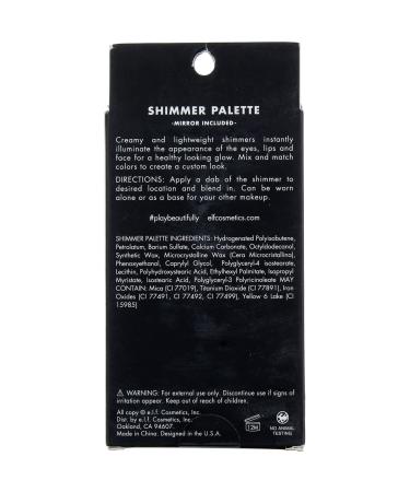 Buy Elf Shimmer Palette 83288 - .19oz | International Shipping Available - High-Quality Makeup - Buy Online on SooperMarket.com
