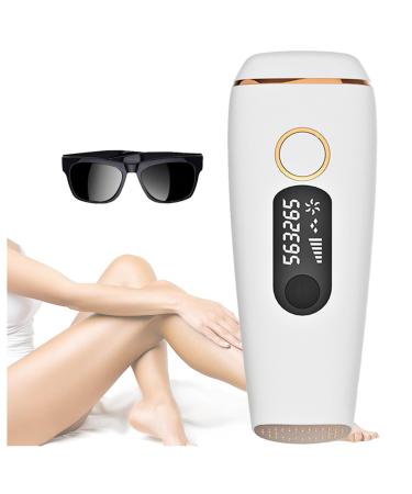 GeRRiT Unlimited Flash Hair Remover Device Mild and Painless Hair Removal Can Be Used on the Whole Body